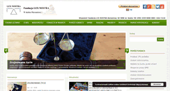 Desktop Screenshot of fundacja.lexnostra.pl